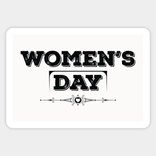 Women’s Day Black Sticker